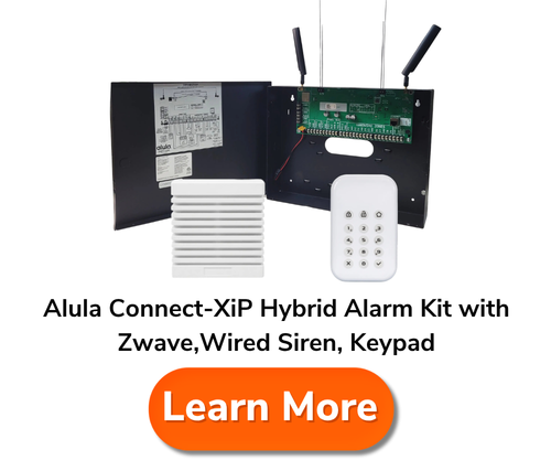 Alula Connect XiP Panel with siren and keypad